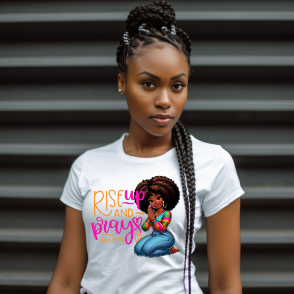 Rise Up and Pray Tee